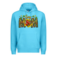 Ocean Blue boy mom Premium Hoodie - CowhideDigitalArt