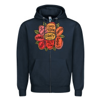 Navy Equality Inclusion Diversity Equity Love Never Fails Teacher Zipper Hoodie - trangStudio