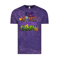 Cloud Purple witch way to the candy Vintage Tee - CowGirlArtShop