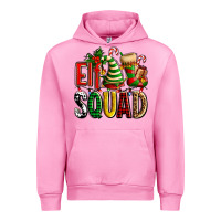 Fuchsia Pink elf squad with elf hat and socks Urban Hoodie - AdoDesignShop