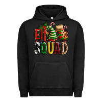 Pigment Black elf squad with elf hat and socks Urban Hoodie - AdoDesignShop