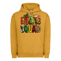 Pigment Peanut Butter elf squad with elf hat and socks Urban Hoodie - AdoDesignShop