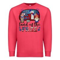 Cardinal land of the free caravan gnomies Premium Sweatshirt - BarkalooDesign