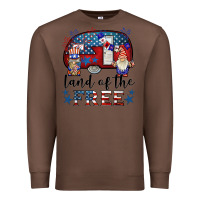 Chestnut land of the free caravan gnomies Premium Sweatshirt - BarkalooDesign