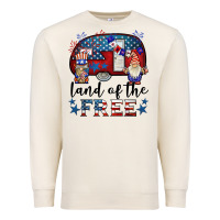 Sandshell land of the free caravan gnomies Premium Sweatshirt - BarkalooDesign