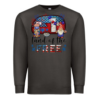 Smoke land of the free caravan gnomies Premium Sweatshirt - BarkalooDesign