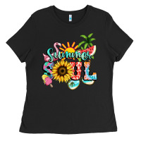 Black summer soul Ladies Tee - NancyCooperArtShop