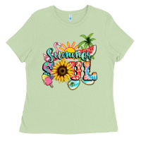 Matcha summer soul Ladies Tee - NancyCooperArtShop