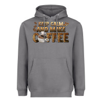 Storm keep calm and make coffee Heavyweight Hoodie - BarkalooDesign