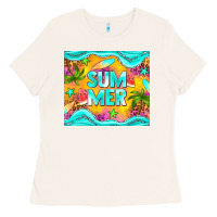 Bone summer Ladies Tee - NancyCooperArtShop