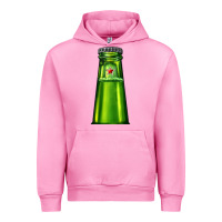 Fuchsia Pink green beer Urban Hoodie - AdoDesignShop