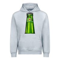 Heather Grey green beer Urban Hoodie - AdoDesignShop