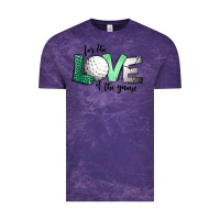 Cloud Purple for the love of the game golf Vintage Tee - Jasminsmagicworld
