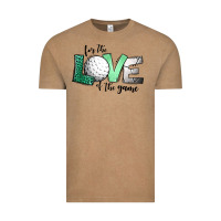 Vintage Coffee for the love of the game golf Vintage Tee - Jasminsmagicworld