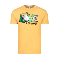 Vintage Mustard for the love of the game golf Vintage Tee - Jasminsmagicworld