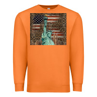 Carrot statue of liberty tumbler Premium Sweatshirt - BarkalooDesign