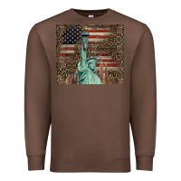 Chestnut statue of liberty tumbler Premium Sweatshirt - BarkalooDesign