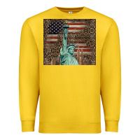 Lemon statue of liberty tumbler Premium Sweatshirt - BarkalooDesign