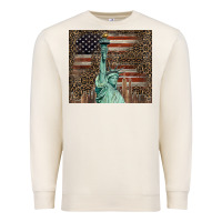 Sandshell statue of liberty tumbler Premium Sweatshirt - BarkalooDesign