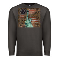 Smoke statue of liberty tumbler Premium Sweatshirt - BarkalooDesign