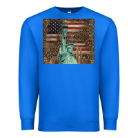 True Royal statue of liberty tumbler Premium Sweatshirt - BarkalooDesign