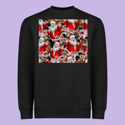 Merry Christmas Heavyweight Sweatshirt Designed By Cowhidedigitalart