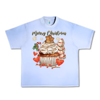 Grape Ice merry christmas cupcake Urban Heavy Tee - CowGirlArtShop