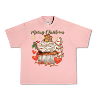 Salmon merry christmas cupcake Urban Heavy Tee - CowGirlArtShop