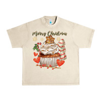 Sandshell merry christmas cupcake Urban Heavy Tee - CowGirlArtShop