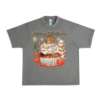 Tornado merry christmas cupcake Urban Heavy Tee - CowGirlArtShop