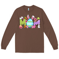 Chestnut Easter mom Long Sleeve Tee - OliviaCreatesArt