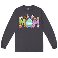 Smoke Easter mom Long Sleeve Tee - OliviaCreatesArt
