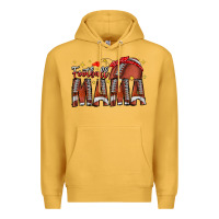 Mustard football mama Premium Hoodie - CowhideDigitalArt