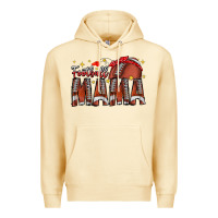 Pina Colada football mama Premium Hoodie - CowhideDigitalArt