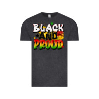 Vintage Black black and proud Vintage Tee - CowGirlArtShop