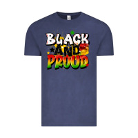 Vintage Denim black and proud Vintage Tee - CowGirlArtShop