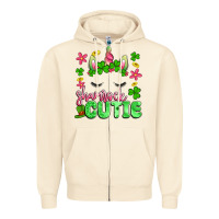Sandshell shamrock cutie artiststas Zipper Hoodie - Artiststas