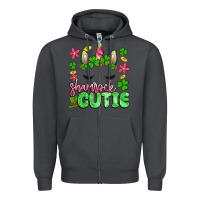 Smoke shamrock cutie artiststas Zipper Hoodie - Artiststas