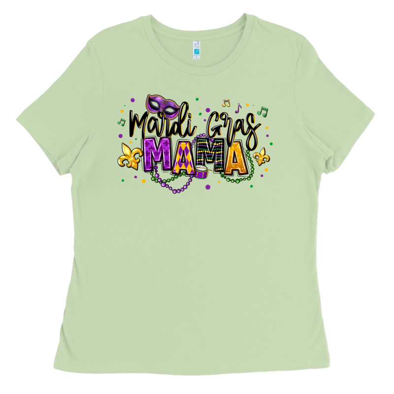 Mardi Gras Mama Ladies Tee by texasbilliewilder | Teevron