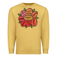 Antique Gold Equality Inclusion Diversity Equity Love Never Fails Teacher Premium Sweatshirt - trangStudio