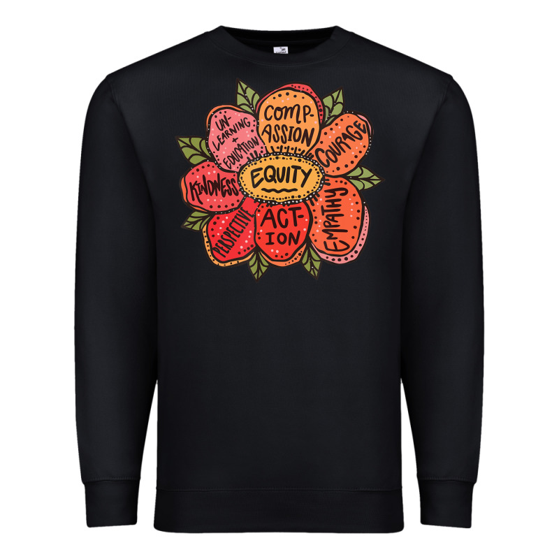 Equality Inclusion Diversity Equity Love Never Fails Teacher Premium Sweatshirt by trangStudio | Teevron