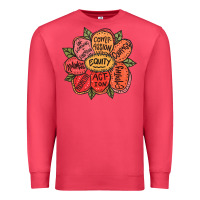 Cardinal Equality Inclusion Diversity Equity Love Never Fails Teacher Premium Sweatshirt - trangStudio