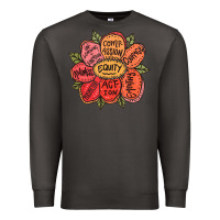 Smoke Equality Inclusion Diversity Equity Love Never Fails Teacher Premium Sweatshirt - trangStudio