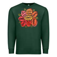 Sports Green Equality Inclusion Diversity Equity Love Never Fails Teacher Premium Sweatshirt - trangStudio