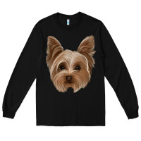 Black yorkie Long Sleeve Tee - Jasminsmagicworld