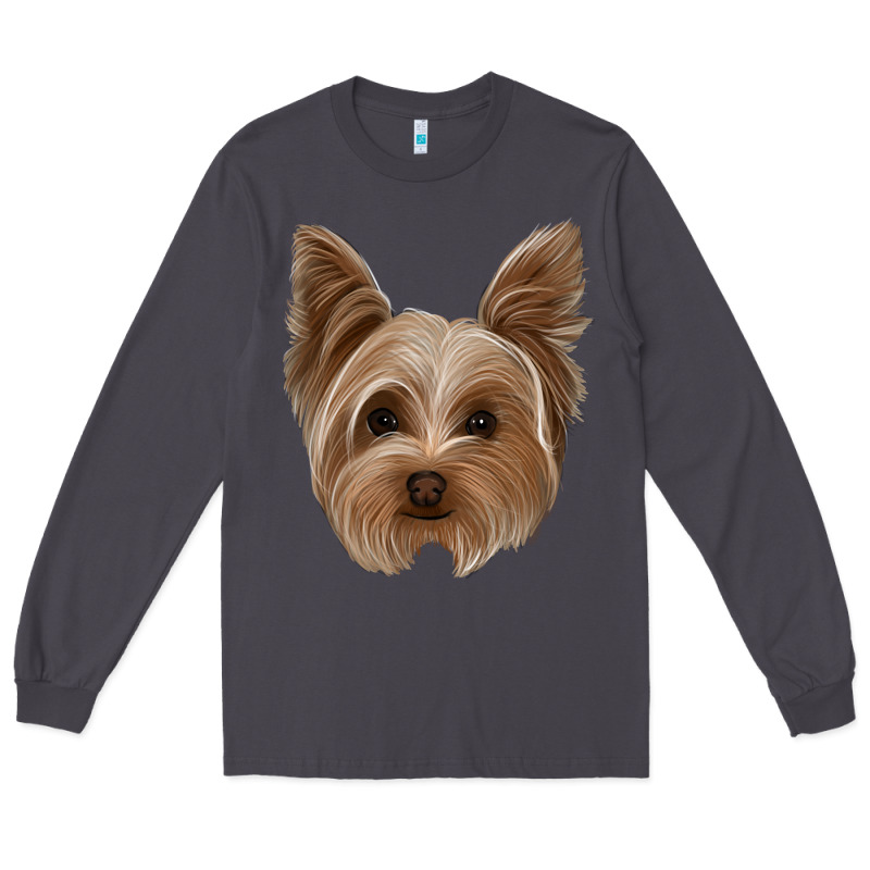 Yorkie Long Sleeve Tee by Jasminsmagicworld | Teevron