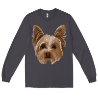 Smoke yorkie Long Sleeve Tee - Jasminsmagicworld