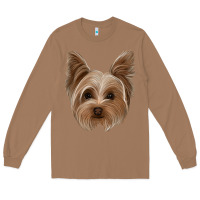 Toasted Coconut yorkie Long Sleeve Tee - Jasminsmagicworld