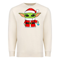 Sandshell baby yoda christmas santa claus Premium Sweatshirt - trangStudio