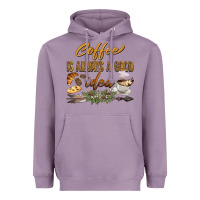 Lavender coffee is always a good idea Heavyweight Hoodie - BarkalooDesign